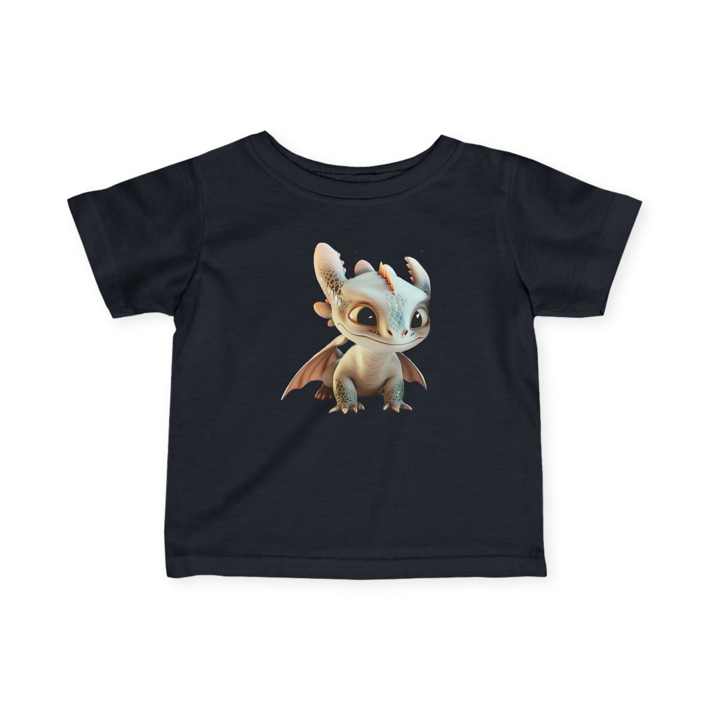 Adorable Baby Dragon Infant Fine Jersey T-Shirt - Teeny Tiny Dragons