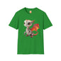 Big Eyed Baby Robot Dragon Adult Unisex Softstyle T-Shirt - Teeny Tiny Dragons