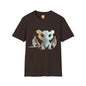 Cute Little Dragon Adult Unisex Softstyle T-Shirt - Teeny Tiny Dragons