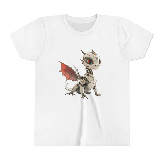 Magical Robot Dragon - Youth Short Sleeve T-Shirt - Teeny Tiny Dragons