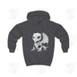 Cool Looking White Robot Dragon - Kids Hoodie
