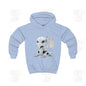 Cool Looking White Robot Dragon - Kids Hoodie