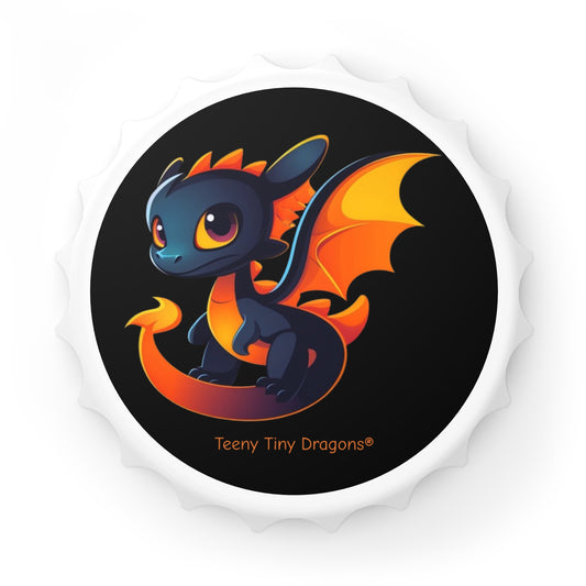 Teeny Tiny Dragons® Magnetic Bottle Opener - Fantasy Dragon Design