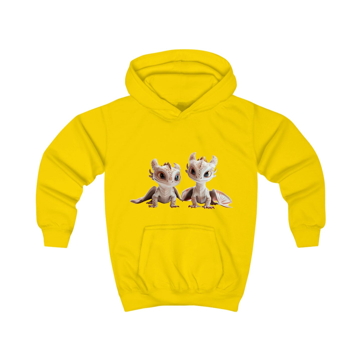 Twin Baby Dragons Kids Hoodie | Teeny Tiny Dragons