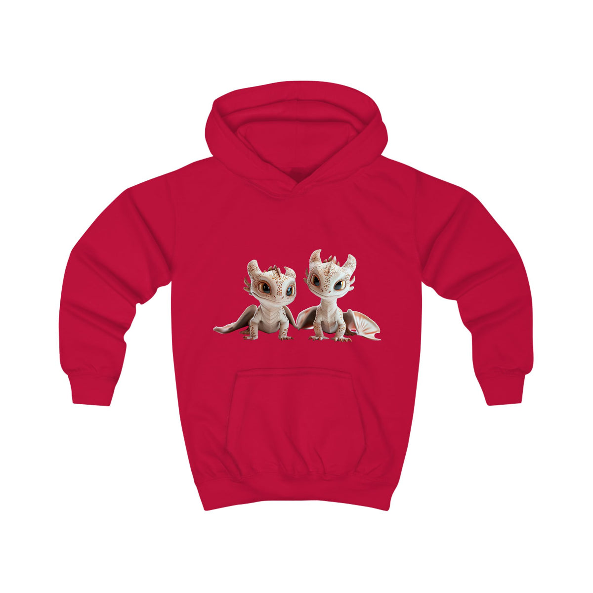 Twin Baby Dragons Kids Hoodie | Teeny Tiny Dragons