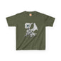 Little White Robot Dragon Kids Heavy Cotton T-Shirt - Teeny Tiny Dragons