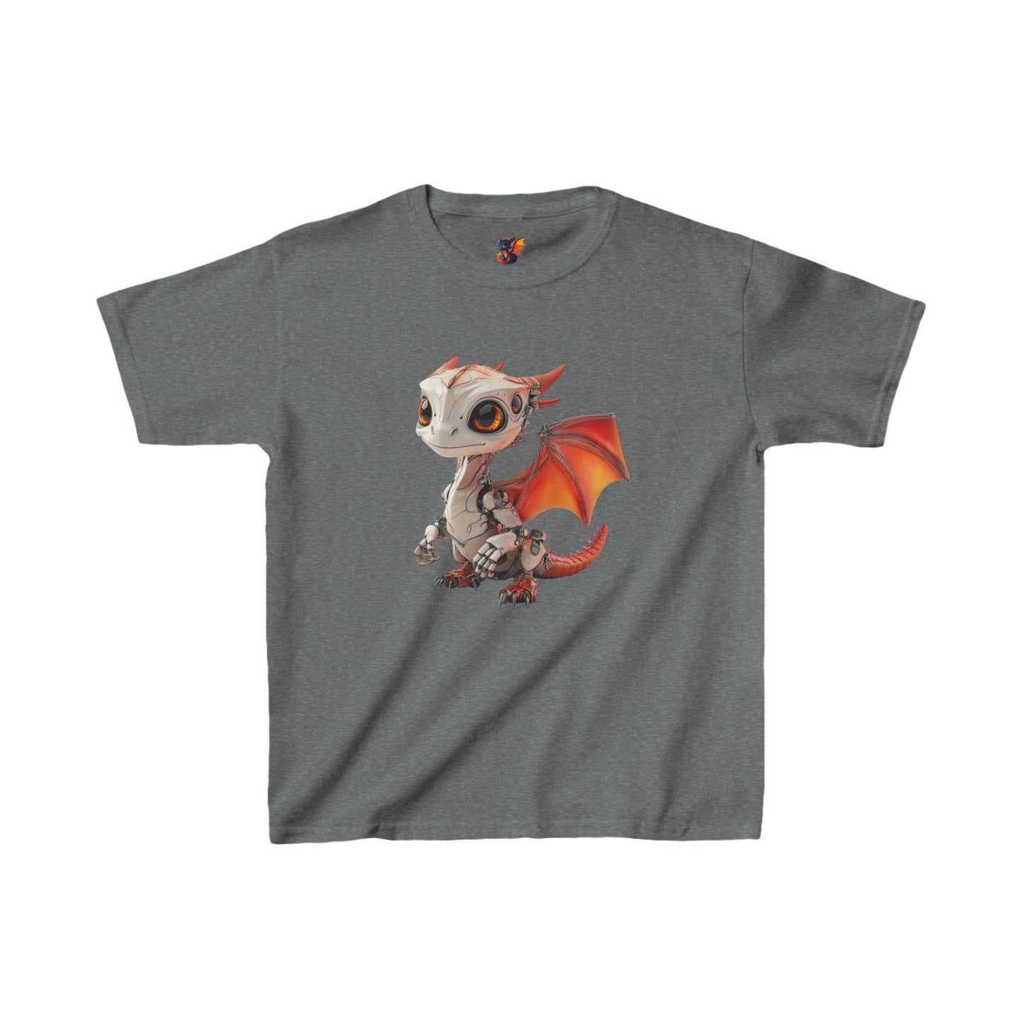 Robot Dragon - Kids Heavy Cotton™ T-shirt