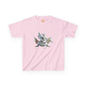 Silver Crystal Dragon Kids Heavy Cotton T-Shirt