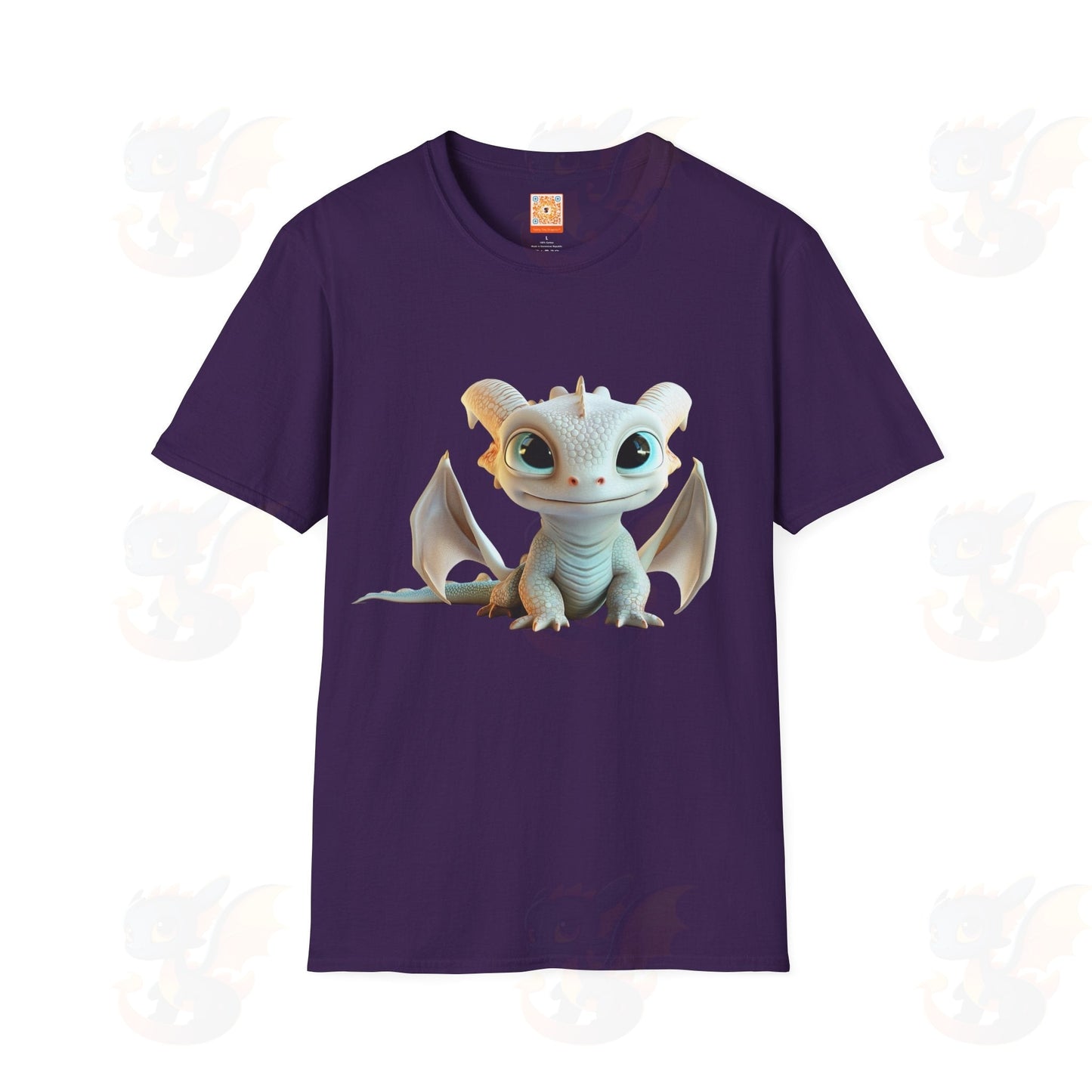 Cute Little Dragon - Unisex Softstyle T-Shirt