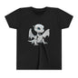 White Robot Dragon - Youth Short Sleeve T-Shirt - Teeny Tiny Dragons