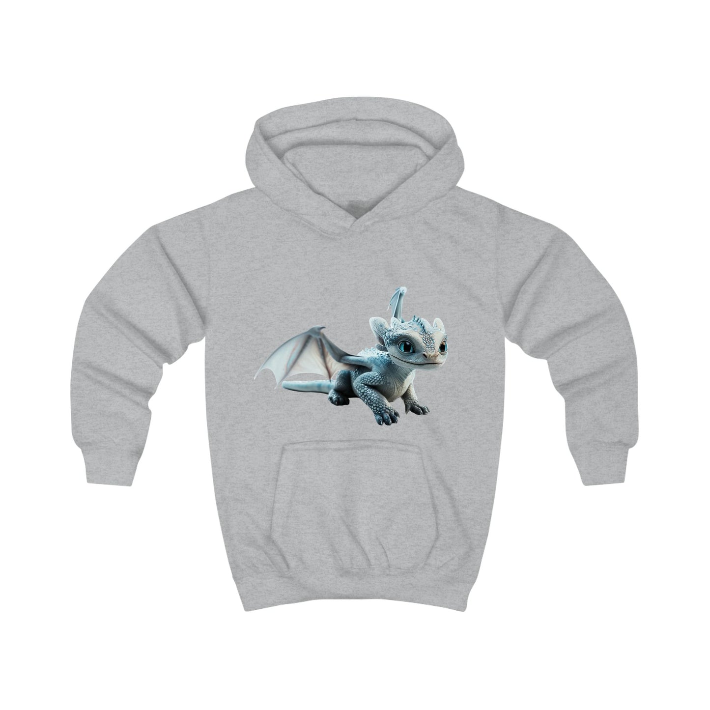 Frost Baby Dragon Kids Hoodie | Teeny Tiny Dragons