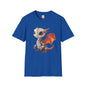 Big Eyed Baby Robot Dragon Adult Unisex Softstyle T-Shirt - Teeny Tiny Dragons