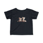 Frosty Twin Baby Dragons Infant Fine Jersey T-Shirt - Teeny Tiny Dragons