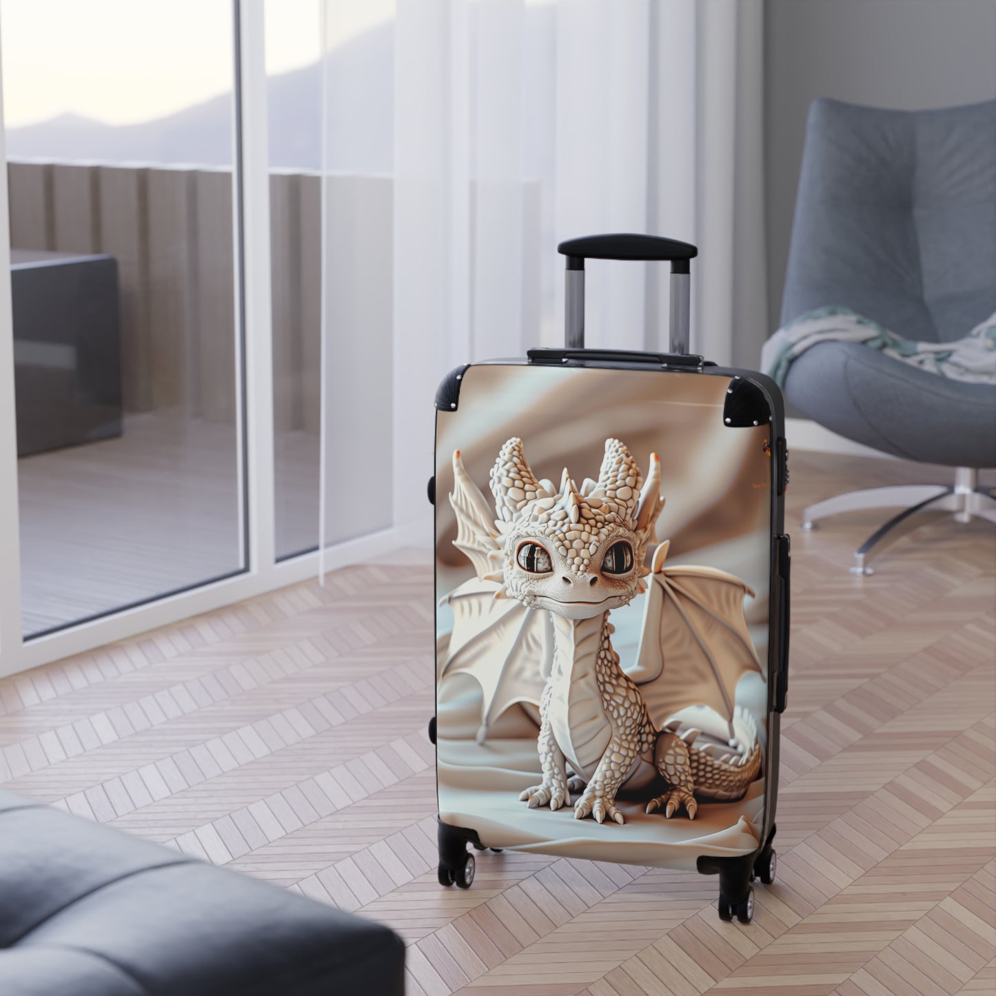 Charming Little Dragon Suitcase for Kids | Teeny Tiny Dragons