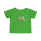 Frosty Twin Baby Dragons Infant Fine Jersey T-Shirt - Teeny Tiny Dragons