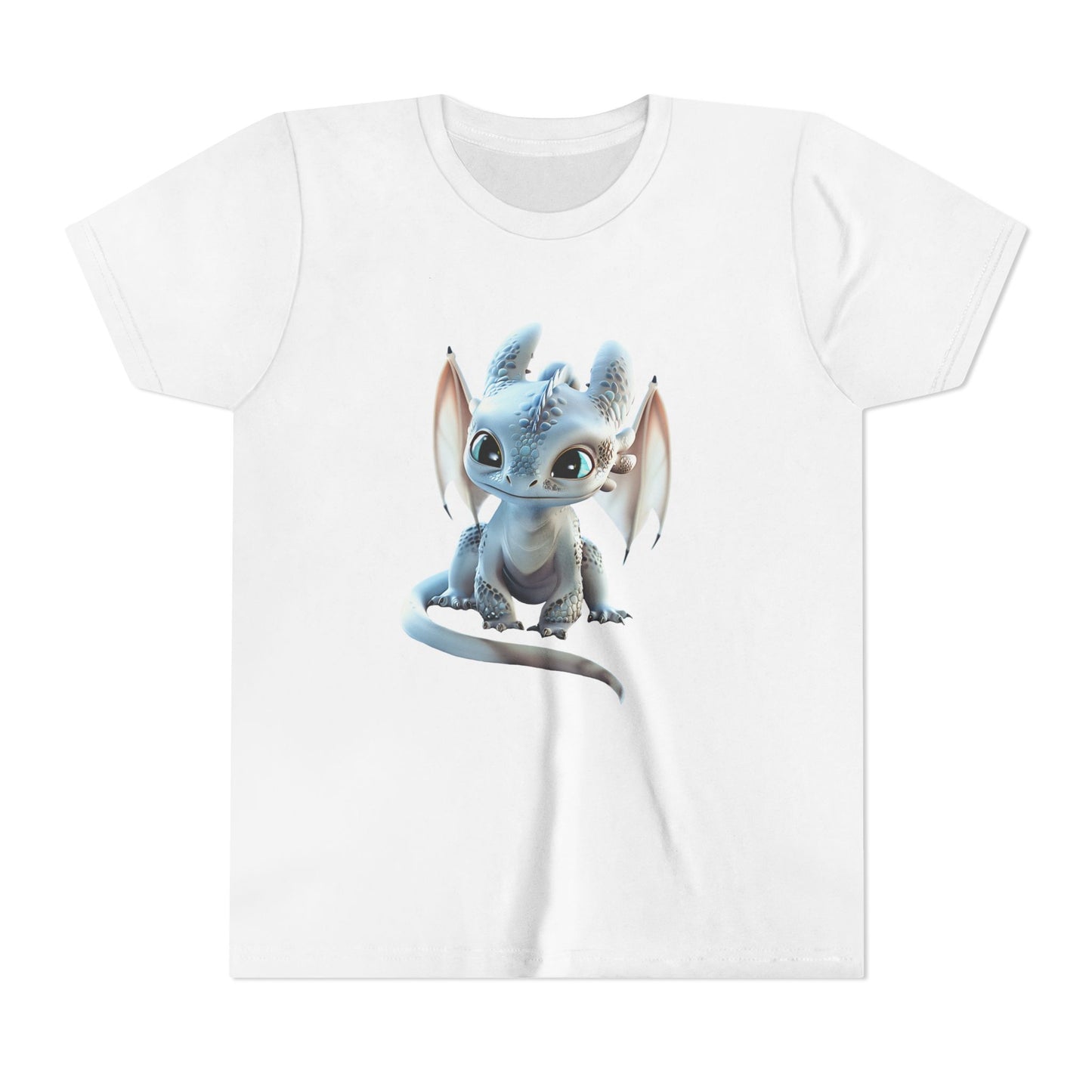 Very Cute Baby Dragon - Youth Short Sleeve T-Shirt - Teeny Tiny Dragons