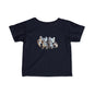 Icy Twin Baby Dragons Infant Fine Jersey T-Shirt - Teeny Tiny Dragons