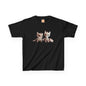 2 Adorable Dragons Kids Heavy Cotton T-Shirt - Teeny Tiny Dragons
