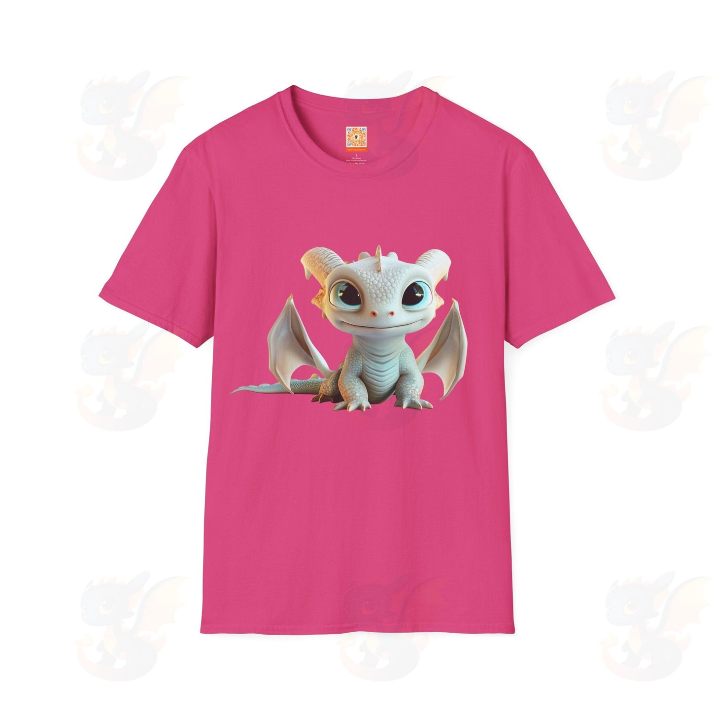 Cute Little Dragon - Unisex Softstyle T-Shirt