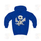 White Robot Dragon Design - Kids Hoodie