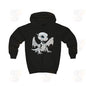 White Robot Dragon Design - Kids Hoodie