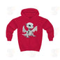 White Robot Dragon Design - Kids Hoodie