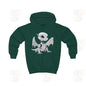 White Robot Dragon Design - Kids Hoodie