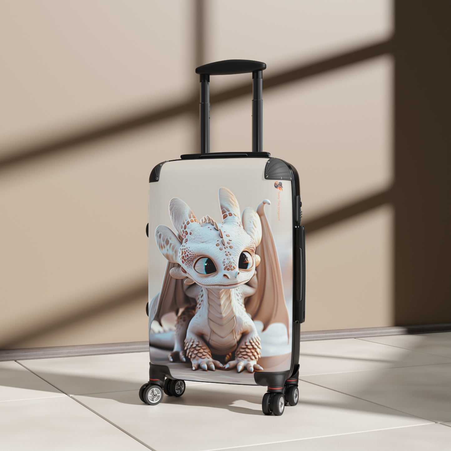 Little Brown Dragon Kids Suitcase | Teeny Tiny Dragons