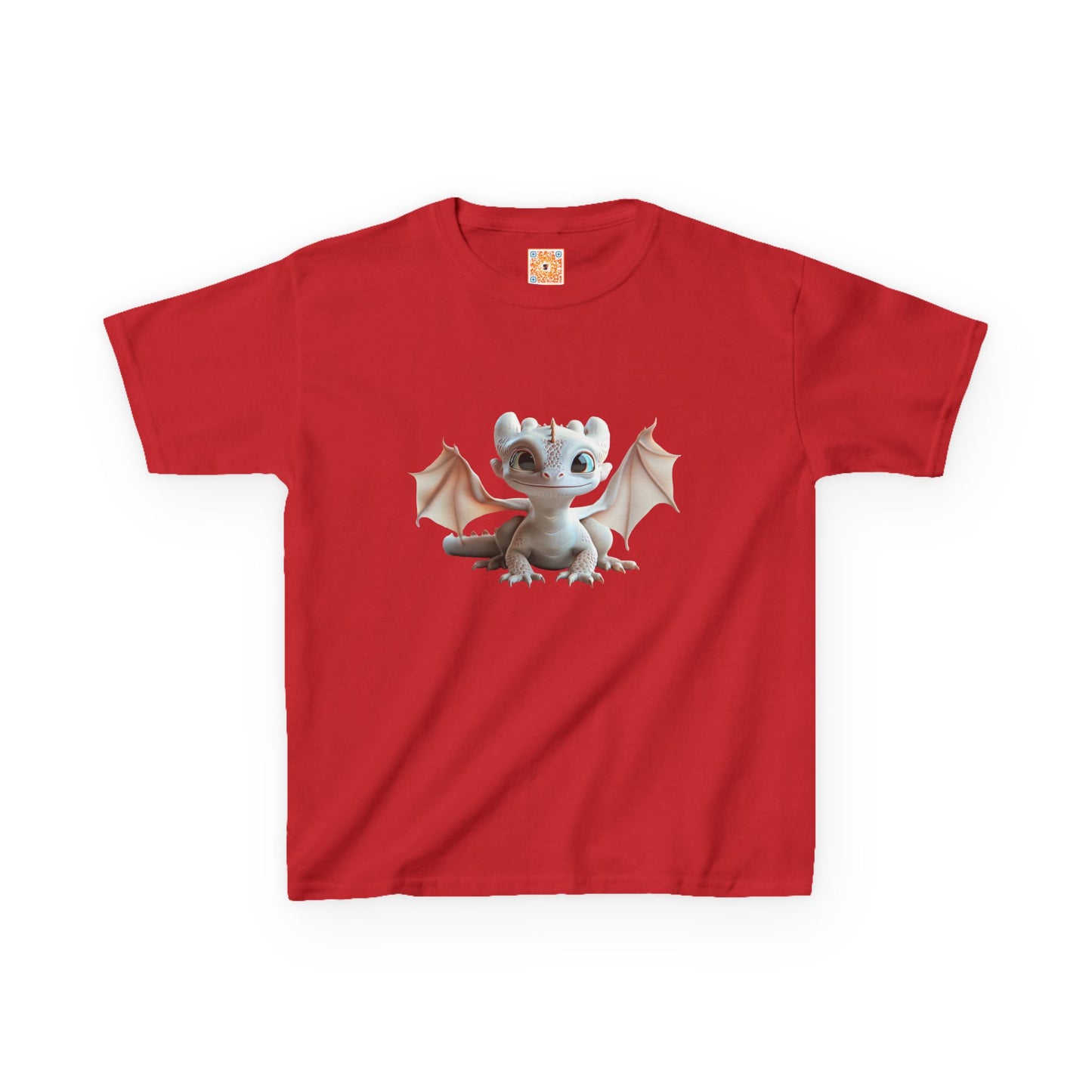 Cute Baby Dragon Kids Heavy Cotton T-Shirt - Teeny Tiny Dragons