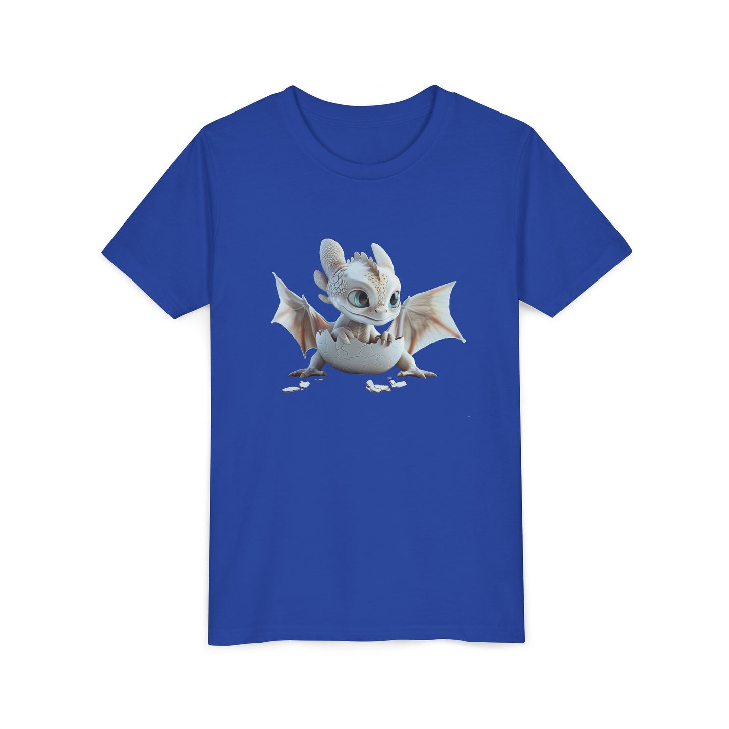 Just Hatched Baby Dragon - Youth Short Sleeve T-Shirt - Teeny Tiny Dragons