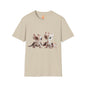 Twin Baby Dragons Adult Unisex Softstyle T-Shirt - Teeny Tiny Dragons