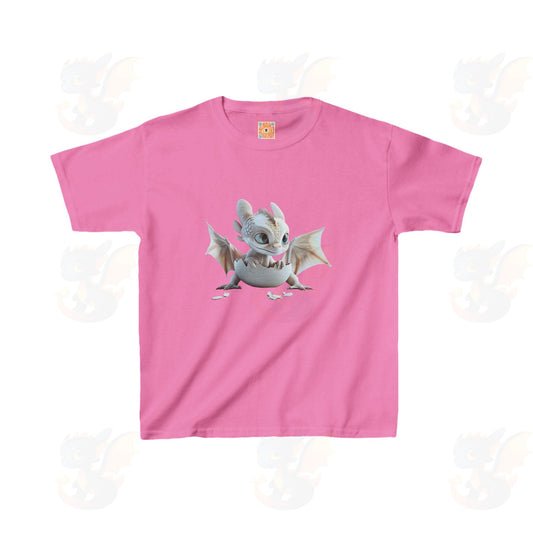 Cute Little Dragon - Kids Heavy Cotton™ T-Shirt
