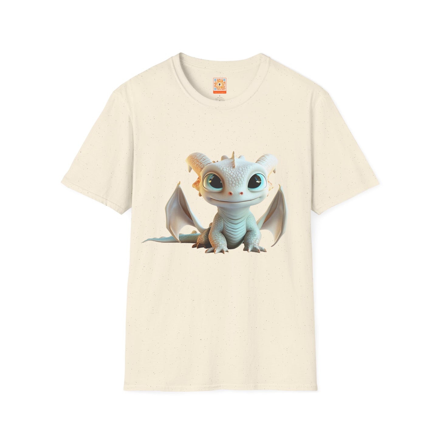 Cute Little Dragon Adult Unisex Softstyle T-Shirt - Teeny Tiny Dragons