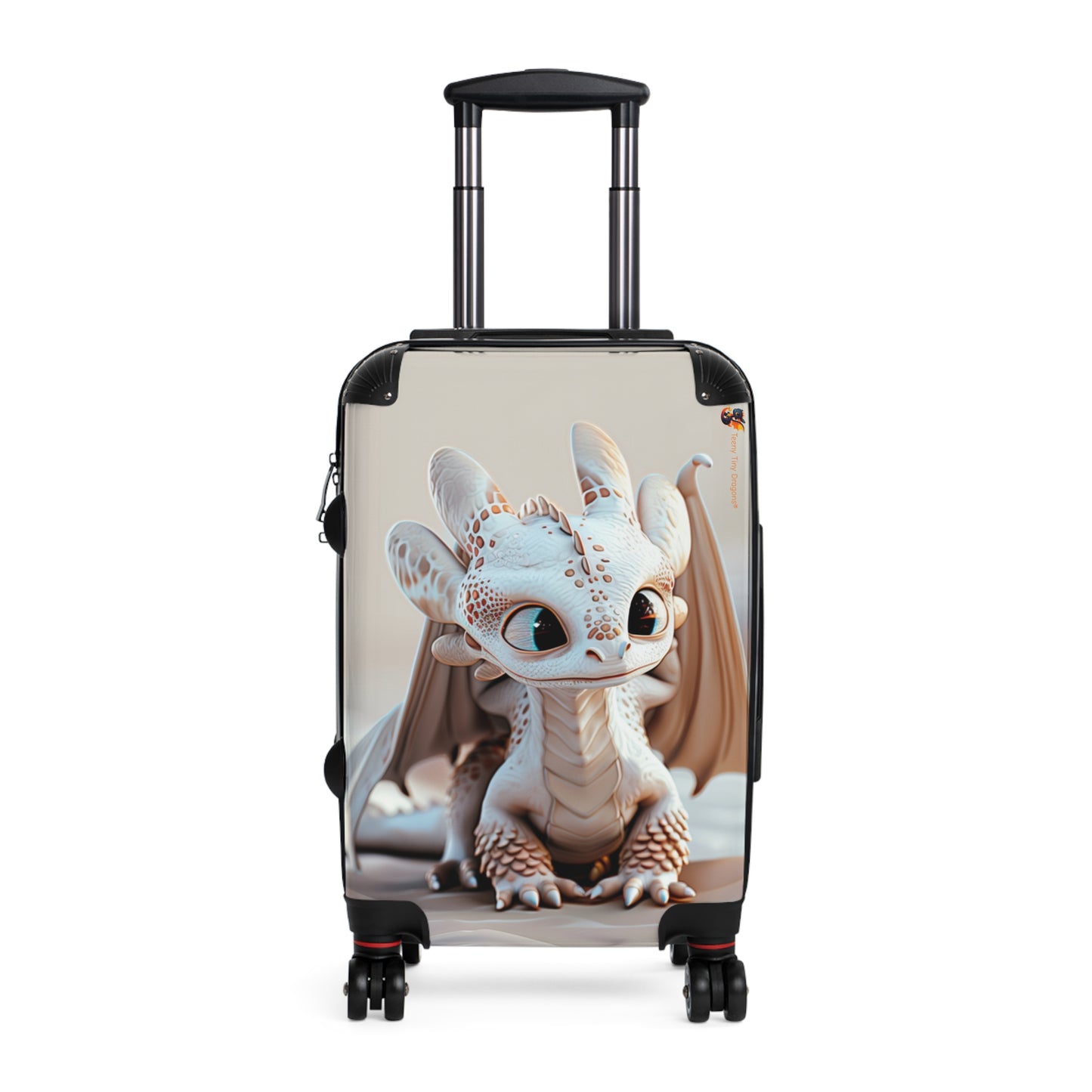 Little Brown Dragon Kids Suitcase | Teeny Tiny Dragons