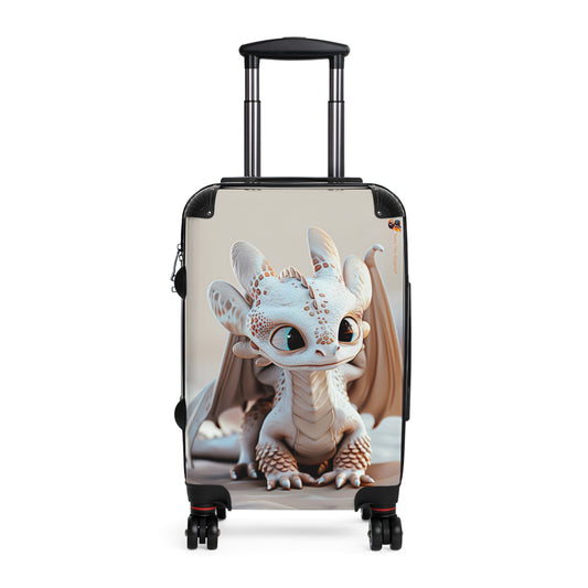 Little Brown Dragon Kids Suitcase | Teeny Tiny Dragons