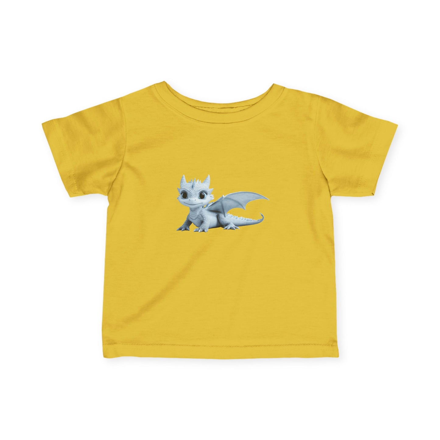 Cute Little Blue Dragon Infant Fine Jersey T-Shirt - Teeny Tiny Dragons