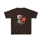 Red Robot Dragon Kids Heavy Cotton T-Shirt - Teeny Tiny Dragons