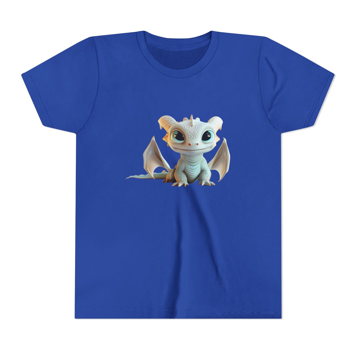 Big Eyed Baby Dragon - Youth Short Sleeve T-Shirt - Teeny Tiny Dragons
