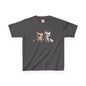 2 Adorable Dragons Kids Heavy Cotton T-Shirt - Teeny Tiny Dragons