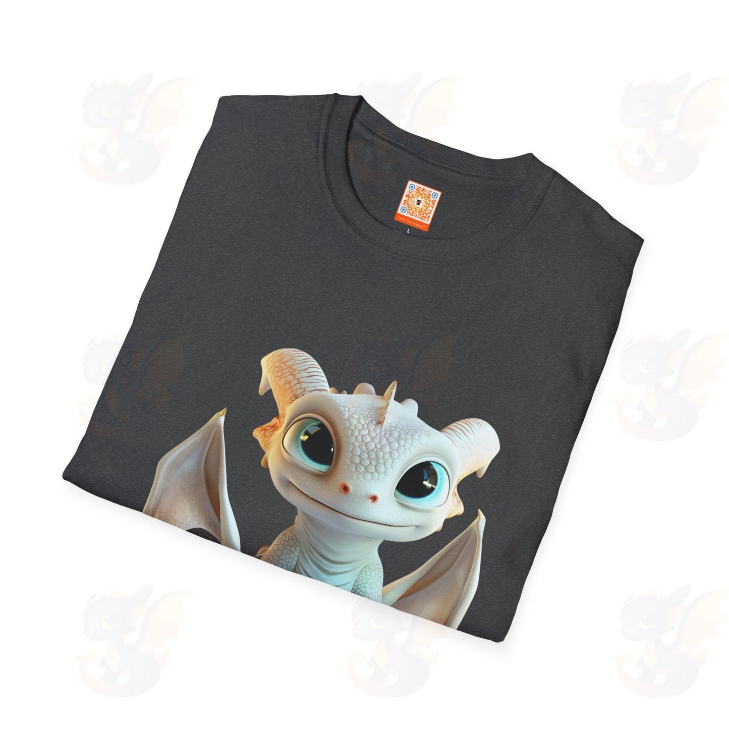 Cute Little Dragon - Unisex Softstyle T-Shirt