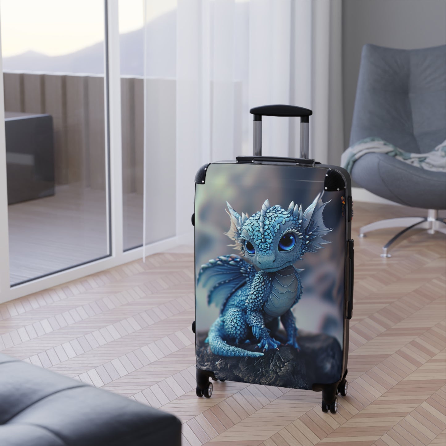 Magical Dragon Companion Kids Suitcase | Teeny Tiny Dragons