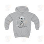 White Robot Dragon Design - Kids Hoodie