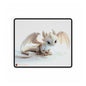 Cute White Baby Dragon Mouse Mat - Teeny Tiny Dragons