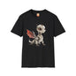 Chrome Robot Dragon Adult Unisex Softstyle T-Shirt - Teeny Tiny Dragons