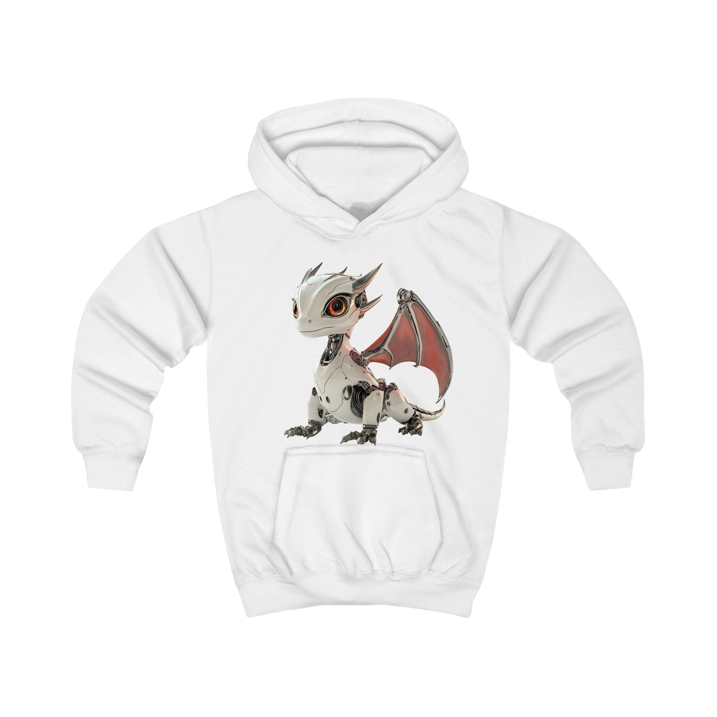 Ember Robot Dragon Kids Hoodie | Teeny Tiny Dragons