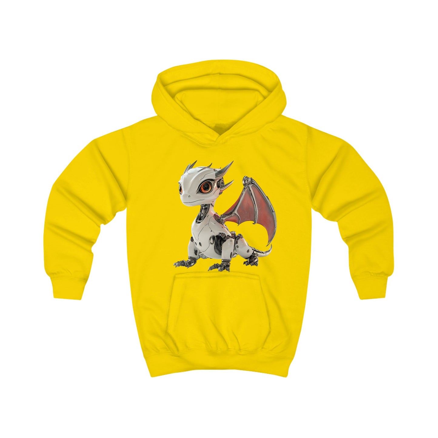 Ember Robot Dragon Kids Hoodie | Teeny Tiny Dragons