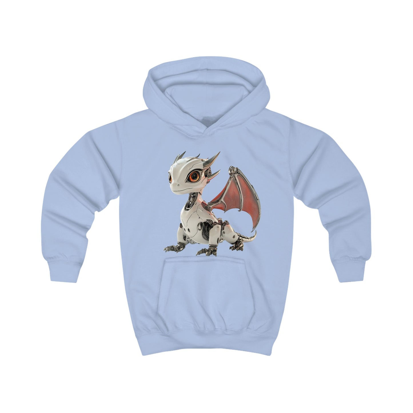Ember Robot Dragon Kids Hoodie | Teeny Tiny Dragons