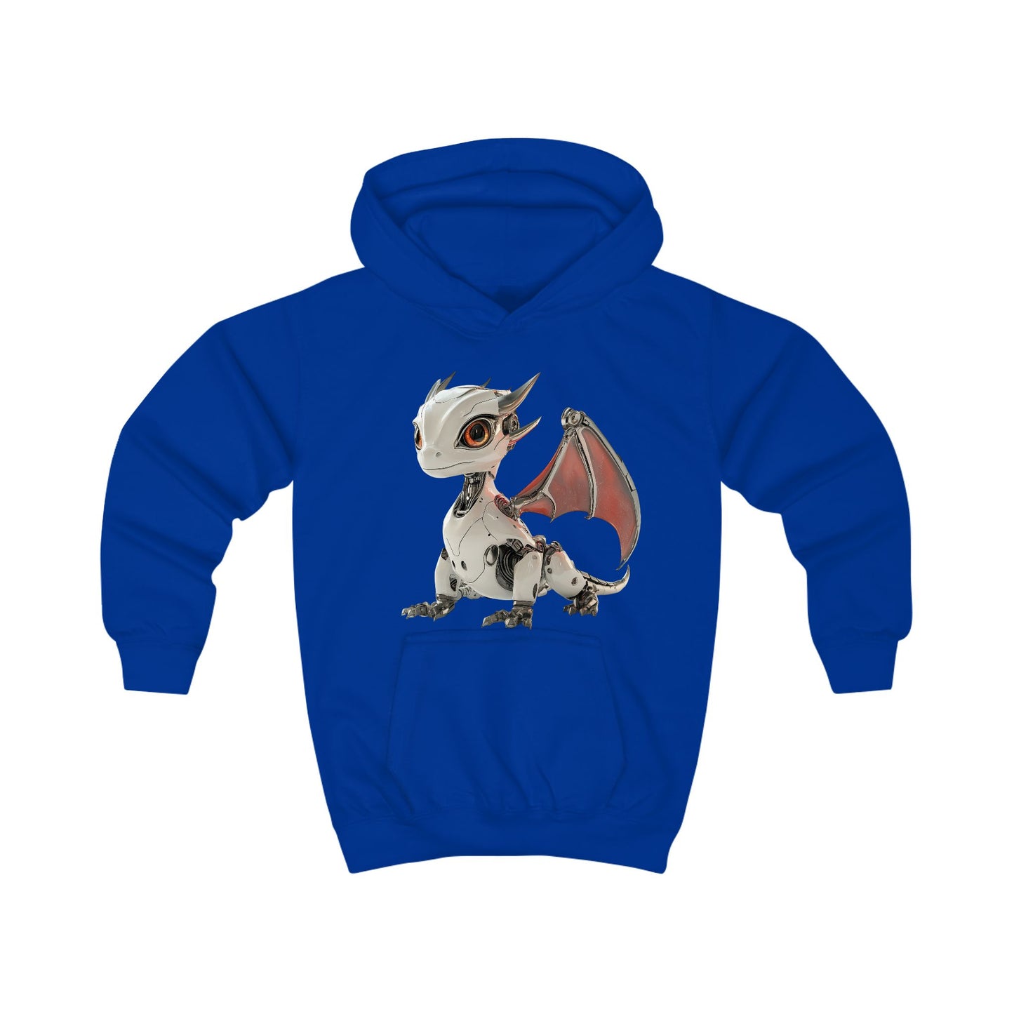 Ember Robot Dragon Kids Hoodie | Teeny Tiny Dragons