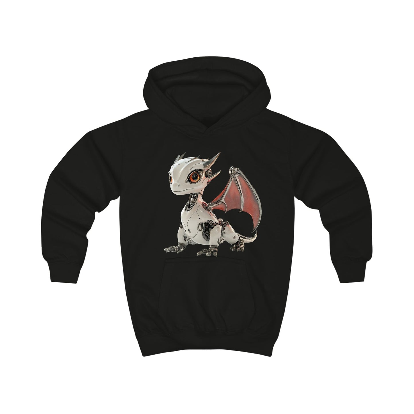 Ember Robot Dragon Kids Hoodie | Teeny Tiny Dragons