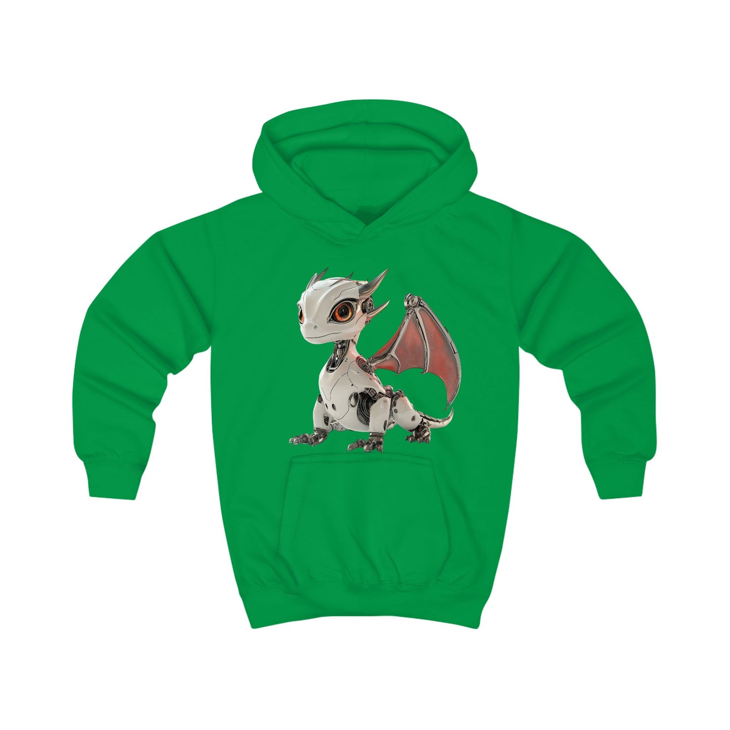 Ember Robot Dragon Kids Hoodie | Teeny Tiny Dragons